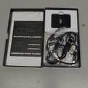 128G (9800 Hour) Voice Activated Recorder, Double-Sided Magnetic Voice Recorder with Playback, Audio Recorder with AI-Intelligent Noise Reduction, 70H Continuous for Lectures, Meetings (Black)