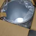 Juvale Metal Bucket - 6-Pack, 100 oz, 7 in Dia x 7.2 in H, Silver - Galvanized Buckets with Handles for Ice Tub & Beverage Tub
