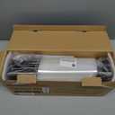 Bonsenkitchen Vacuum Sealer Machine with 40 Bags | Compact Food Sealer for Kitchen Storage & Meal Prep | Multiple Modes | External Vacuum System, Silver