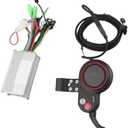 Yosoo Health Gear Electric Scooter Brushless Speed Controller, 48V 250/350W, LCD Display Control Panel with Switch, Color Screen Dual Mode