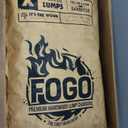 FOGO Premium Oak Restaurant Grade All-Natural Hardwood Medium and Small Sized Lump Charcoal for Grilling and Smoking, 35 Pound Bag