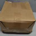 BBTO 200 Pcs Hanging Car Diffuser Bottles Bulk, Empty Clear Glass Air Freshener Bottles with Wooden Cap for Perfume Essential Oils Fragrance Aromatherapy Ornament(Square)