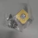 Hotop 12 Pcs 1 1/8 Inch Opening Bluebird Metal House Hole Guard Portal Bird House Protect Bird Room Guard Copper Portal with Opening for Eastern Bluebird Rooms Sparrow Houses(Gold)