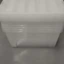 IRIS USA 72 Qt Stackable Plastic Storage Bins with Lids, 6 Pack - BPA-Free, Made in USA - See-Through Organizing Solution, Latches, Durable Nestable Containers, Secure Pull Handle - Clear