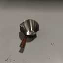 Espresso Cups - 4OZ Espresso Shot Cup with Wooden Handle -Measuring Cup with Double Spouts - Coffee Bar Accessories, Black (4.1 Ounces)