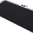 Gamer Boss - Gaming Mouse Pad - 60 x 30 Inches - 4mm Thick with Stitched Edges, Non-Slip Rubber Base, Premium Cloth Mousepad, Desk Mat for Laptop, Keyboard, Computer & PC (Giga, Black)