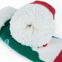 American Trends Baby Slipper Socks Christmas Toddler Fuzzy Socks Warm Fleece Non Skid Winter Socks (0-6 Months, Red Deer)