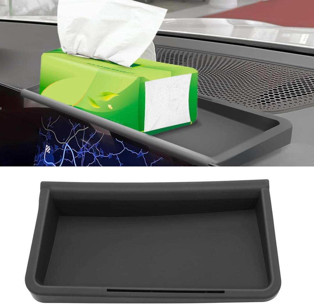 Jaronx Compatible with BMW X5 X6 X7 Center Console Organizer 2023 2024 2025, 14.9 inch Touch Screen Dash Console Organizer for BMW X5 G05/X6 G06/X7 G07 2023-2025, Dash Tray Dashboard Organizers Tray