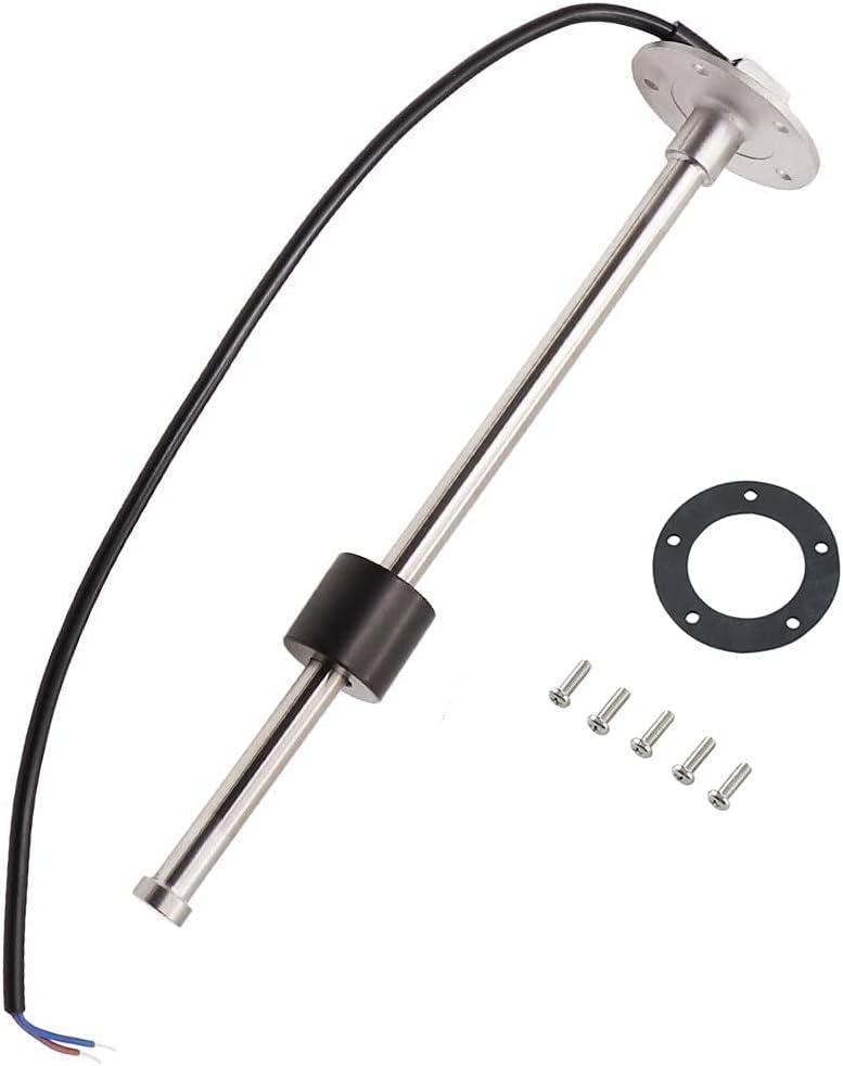 100TECH Fuel Sending Unit 25"(635mm) Marine for Boat Vehicle Truck RV Fuel Tank Sending Unit Gas Level Sender Water Level Sensor Fuel Gauge Sender 240-33 ohms