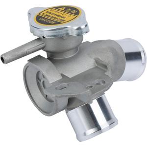 Upgraded Aluminium Upper Radiator Coolant Filler Neck Kit(2PCS).Fit for 2007-2013 Nissan Altima,Maxima.Engine Radiator Outlet Flange Waterpipe.Replaces Part # 215019-HA0A.