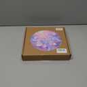 Eiflow Glass Diamond Art Hanging Kit for Adults Christmas Tree, DIY Stained Glass Diamonds Painting Window Hanging Board Kit, Special Crystal Diamond Art Painting Pendant Ornament Full Drill