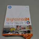 HP Papers | 8.5 x 11 Paper | BrightWhite 24 lb |1 Ream - 500 Sheets| 100 Bright | Made in USA - FSC Certified | 203000R