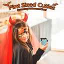 QINGQIU 24 Pack Halloween Mini Plush Toys Keychain Decorations Hanging Plush Ornaments for Kids Boys Girls Halloween Party Favors Halloween Treat Bags Gifts