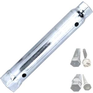 ONENESS 369 Rv Water Heater Anode Rod & Element Socket Wrench - 10" Dual Hex Extra Torque Removing the Most Stubborn Anode & water heater element - 1-1/16 in x 1-1/2 in x 10 in