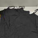 Women's Camisole Built-in Shelf Bra Adjustable Spaghetti Straps Tank Top Pack, 2 Pk Black / Black, X-Large