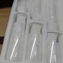 72 PCS White Pillar Candles with Glass Candle Holders Clear Hurricane Candle Holders Glass Cylinder Vases for Centerpieces Wedding Party, Event, Home Office (36 Candles+36 Candle Hoders)