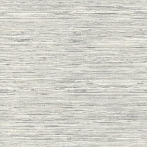 RoomMates RMK11078WP Light Gray Faux Grasscloth Non-Textured Peel and Stick Wallpaper