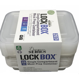 DD FF LB MEAL PREP 1 COMPARTMENT 20 PC