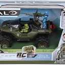 NKOK Halo Infinite RC: Battle Hog UNSC Warthog W/Master Chief & Spartan, 2.4 GHz Radio Control w/Turbo Boost Vehicle