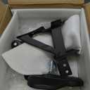 82216597AC Retractable Bumper Step for Dodge Ram 1500 2024-2026, Anti-Slip Foot-Activated Folding Rear Step, Not for RHO/TRX