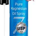 Seven Minerals Pure Magnesium Oil Spray - Big 12oz - Pharmaceutical (USP) Grade, Highest Strength with Instant Relief for Feet, Sleep, Muscle Pain & Cramps - Mined in The USA