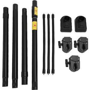 Garosa Adjustable Garland Hanger Expandable Door Frame Wreath Hanging Rack for 31.5 to 67 Inch Wide Doors Indoor Outdoor Use