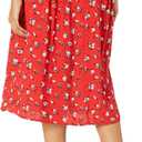 Sugar Lips Women's A-line (Green, M)