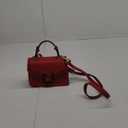 Scarleton Mini Top Handle Satchel, Crossbody Shoulder Bag, H2077 (Small, Red C)