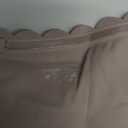 DEANGELMON Wireless Strapless Bras for Women Front Closure Non-Slip Padded Bandeau Bralette Comfort Wavy Edge Tube Top Bra (Small, Hazelnutcoffee)