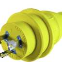 Marvine Cable Shore Power Adapter 30A L5-30P to 50A SS2-50R Dogbone 1.5Ft