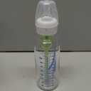 Dr. Brown's Anti-Colic Options+ Narrow Glass Baby Bottle with Level 1 Slow Flow Nipple, BPA-Free, 8 oz/250 mL, 0m+, 4-Pack 