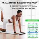 4-Week Low Back Pain Relief Workout, Easy-to-Follow Exercise Guide with Structured Weekly Program