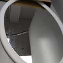Bathroom Mirror for Over Sink, 20x28 Inch Oval Frameless Mirror