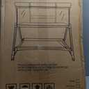 Fodoss Baby Bassinets Bedside Sleeper - 3-in-1 Baby Bassinet with Wheels, Soft Mattress, Storage Tray, Full-Mesh Sides, 7-Height Adjustable Crib for Newborns