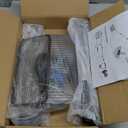 Large Chicken Poop Scooper Chicken Scooper for Poop with 37" to 75" Adjustable Stainless Steel Handle Gloves Litter Sand Sifting Shovel Cleaning Tool for Chicken Coop Goat Stall Stable (10inch)