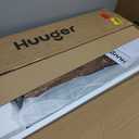 Huuger L Shaped Office Desk with Power Outlets, 47 Inch Computer Desk with 3 Drawers, Shelves, for Gaming, Corner Work, Home Office, Study, Rustic Brown