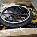 Medline Pediatric Wheelchair for Children - Promoting Comfort and Mobility, 14”W x 12”D Seat
