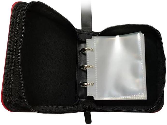 Fishing Soft Bait Binder PVC Bag Lure Storage Waterproof Tackle Wallet Jig Worms