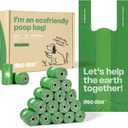 Dog Poop Bags with Handles Large Size 20 Rolls 240 Counts Big Sizes Leak Proof and Extra Thick Waste Bags Refill Rolls for Walking Medium Large Dogs Cats Litter Unscented (1 Count (Pack of 240))