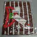 Shorts Sets Women Striped Outfits Oversized T Shirts 2025 Striped Lounge Wear Summer Outfits Tracksuit (Brown, L)