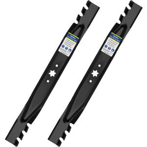 GICOOL 942-04290 Mulching Mower Blade for Cub Cadet 46 inch LTX 1045 1046 XT1 LT46 XT2 LX46 Mower Blades Replaces OEM. 742-04244, 942-04244, 942-04290-X, 6-Star Mounting Pattern