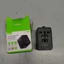 75W Universal Travel Adapter, GaN Fast Charging International Power Adapter Worldwide Charger with 5 Ports 1 AC, 1 USB-A, and 3 USB-C Ports Plug Adapter for USA European UK AUS Japan