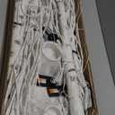 Lighted Birch Tree, 4FT 6FT and 8 FT Birch Christmas Tree, Pack of 3, 9 Modes Timer for Outdoor Christmas Decorations Indoor Party Wedding Decor, Warm & Cool White