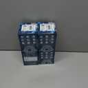 4 x Portable Clip On Fan for Under Shirt, Waist Fan Clip On Belt, 4-in-1 Rechargeable Body Fans with LED Light, Phone Stand, Fast Charging 4-Speed Hip Personal Fans for Baby, Mowing, Work, Kitchen, Truck (Black)