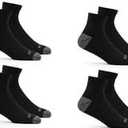 Fruit of the Loom Mens Dual Defense Ankle Socks 8 pairs