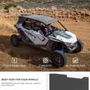 KIWI MASTER Aluminum Roof for 2020-2026 Polaris RZR Pro XP 4, Pro S 4, Turbo R 4 Accessories 4-Seat Hard Roof Top Black OEM Style 2883990-458