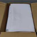 Fitable White Rectangle Tablecloths for 6 Foot Tables, 6 Pack - 70 x 108 Inches - Stain Resistant and Washable Table Clothes, Polyester Fabric Table Covers for Wedding, Party, Banquet, Buffect