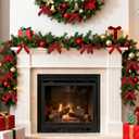 24 PCS 3.5 inches Red Small Velvet Ribbon Bow Pre-Tied Twist Bows Ribbon for Crafts Gift Wrapping Bakery Candy Bags Hair Wedding Christmas Tree Wreath