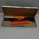 EcoNour 27" Aluminum Ice Scrapers for Car Windshield | Car Snow Scraper Window and Snow Brush with Ergonomic Foam Grip Winter Accessories (Orange)