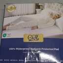 GRT Full Mattress Protector Waterproof, 100% Waterproof Quilted Fitted Mattress Pad, Noiseless Hollow Cotton Mattress Cover, fits up to 18" Deep, Dust Proof White